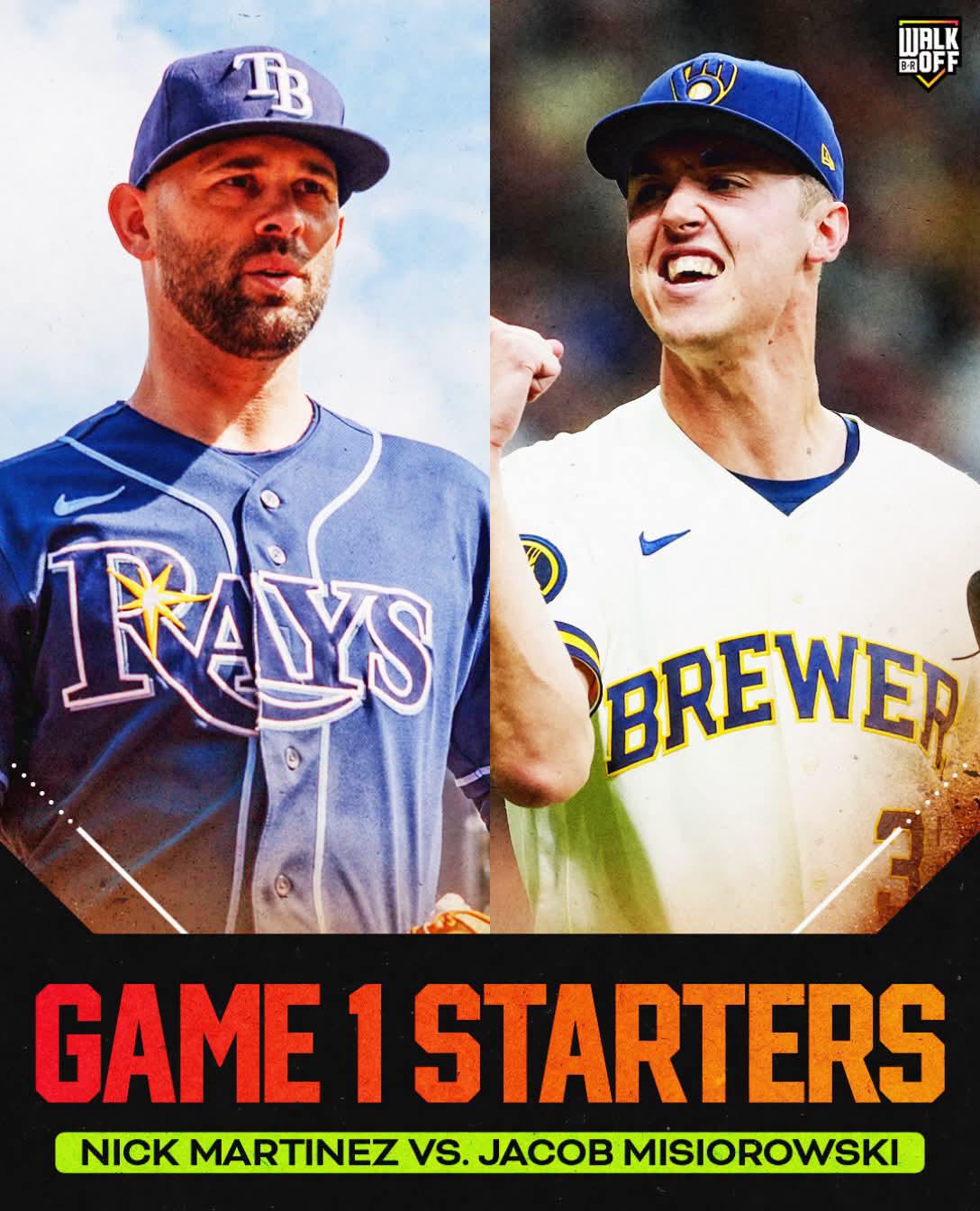 Game 1 World Series starters! Starts tomorrow at 8pm eastern on FOX