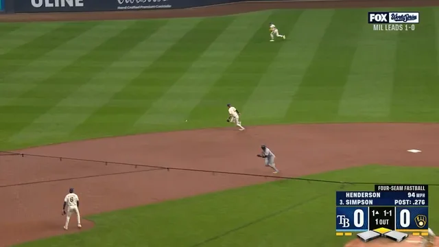 Chandler Simpson makes Cooper Pratt pay for his error that started the game!