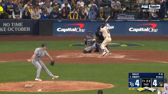THE BREWERS HAVE COME ALL THE WAY BACK TO TAKE THE LEAD!